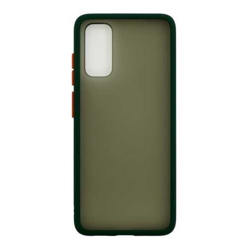 Чехол Zibelino Plastic Matte для Samsung Galaxy S20 Green в Ростелеком