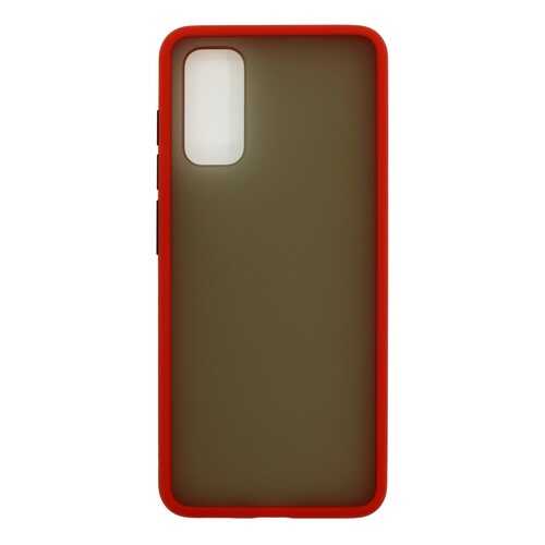 Чехол Zibelino Plastic Matte для Samsung Galaxy S20 Red в Ростелеком