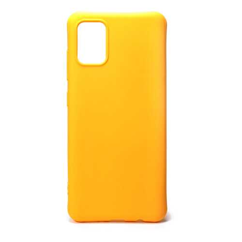 Чехол Zibelino Soft Matte для Samsung Galaxy A51 (A515) Yellow в Ростелеком