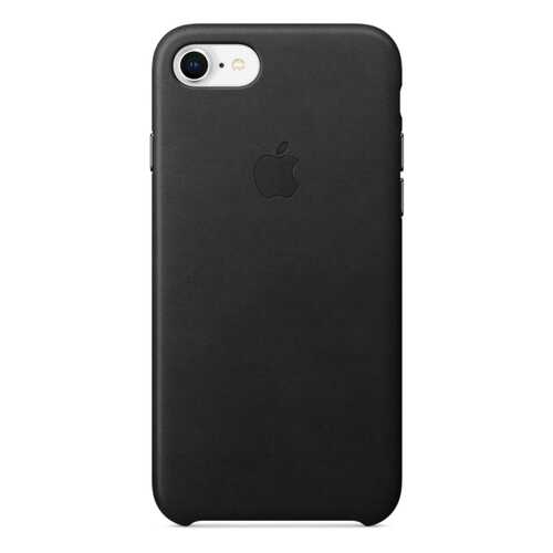 Кейс для Apple iPhone 8 / 7 Leather Case Black (MQH92ZM/A) в Ростелеком