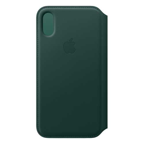 Кейс для iPhone Apple Folio XS кожаный зеленый MRWY2ZM/A в Ростелеком