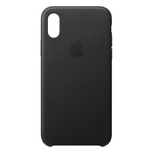 Кейс для iPhone Apple Leather XS кожаный черный MRWM2ZM/A в Ростелеком