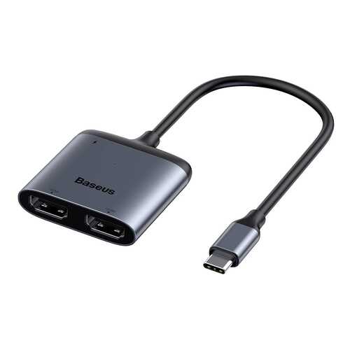 Адаптер Baseus Enjoy HUB Adapter from Type-C to HDMI 2x PD HD / Type-C Grey в Ростелеком