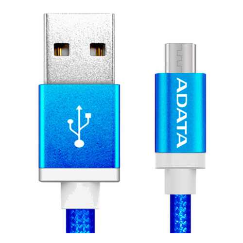 Кабель Adata microUSB 1м Blue в Ростелеком