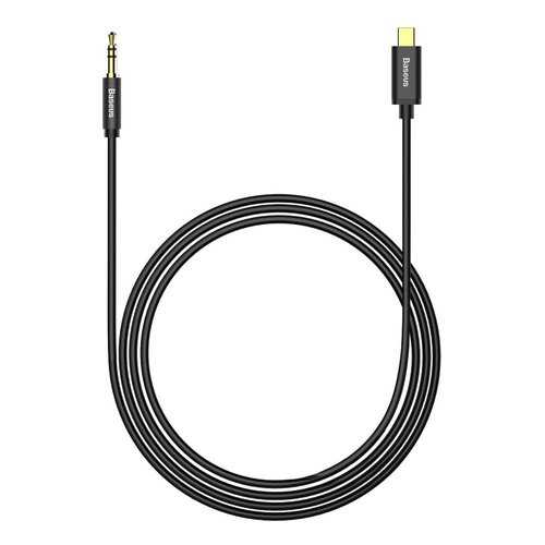 Кабель Baseus Aux (Jack 3.5)-Type-C Yiven Black 1.2m в Ростелеком