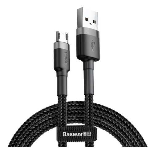 Кабель Baseus Cafule Cable CAMKLF-BG1 microUSB 1m Black в Ростелеком