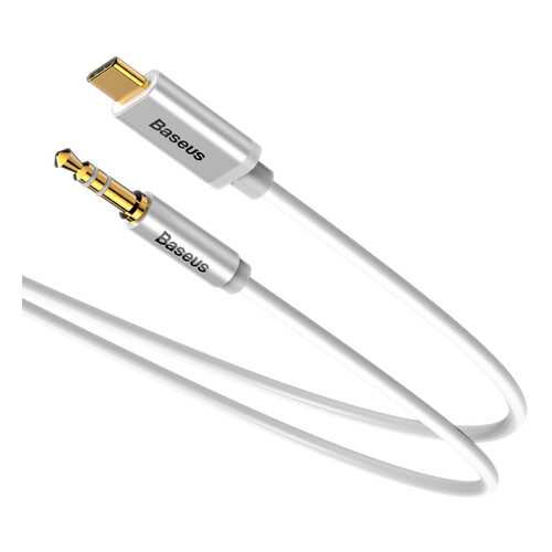 Кабель Baseus Yiven Type-C male To 3.5 male Audio Cable M01 White в Ростелеком