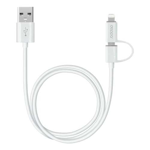 Кабель Deppa 72203 microUSB 1,2м White в Ростелеком