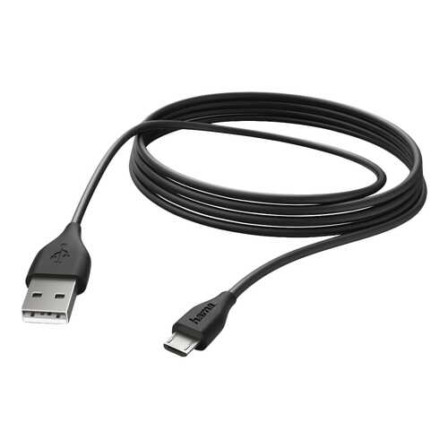 Кабель Hama 173788 microUSB 3м Black в Ростелеком