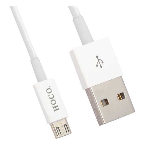 Кабель Hoco upm01 microUSB 1,2м White в Ростелеком