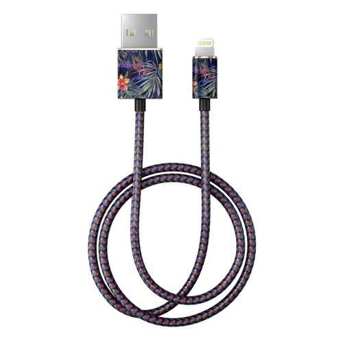 Кабель iDeal Fashion Cable Lightning 1м Mysterious Jungle (IDFCL-72) в Ростелеком