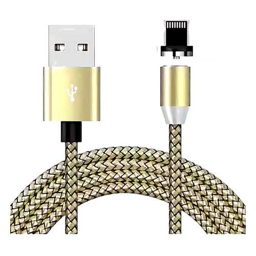 Кабель магнитный Zibelino DC Magnetic USB-USB Lightning (Gold) в Ростелеком