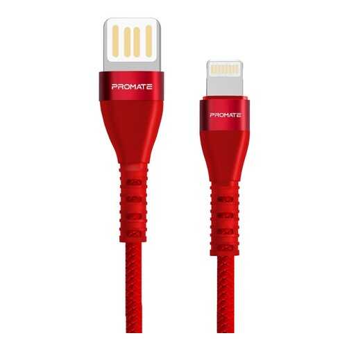 Кабель Promate VigoRay-i Lightning (1.2m) Red в Ростелеком