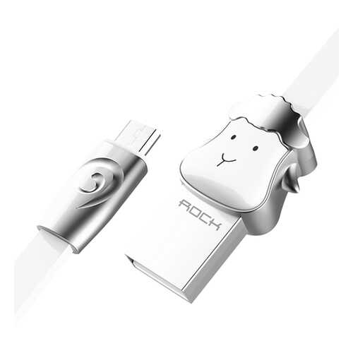 Кабель Rock MicroUSB (Chinese Zodiac) 1m (Sheep-White) в Ростелеком