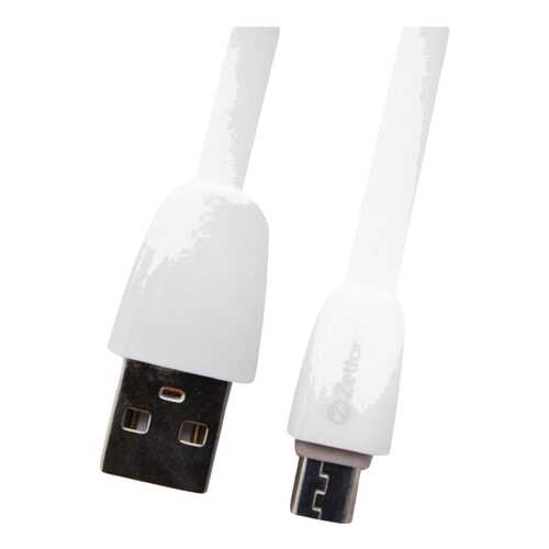 Кабель Zetton microUSB 1м White (ZTUSBFGTWEMC) в Ростелеком