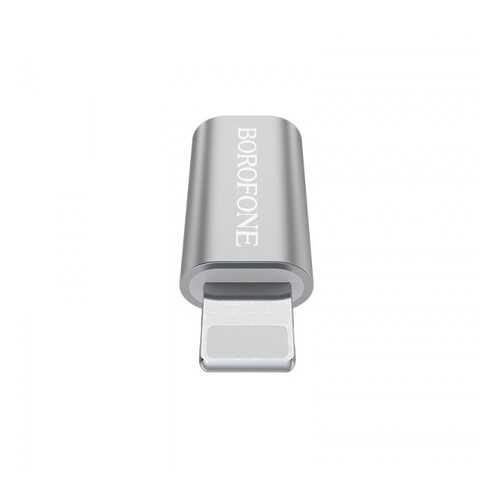 Переходник Borofone BV5 MicroUSB to Lightning Silver в Ростелеком