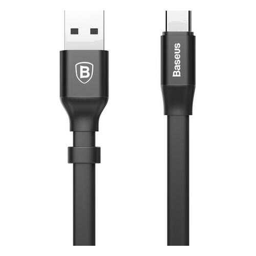 Портативный кабель Baseus Nimble USB - USB-C 23 cm (Black) в Ростелеком