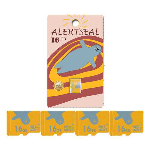 Карта памяти Alertseal microSDHC Class 10 U3 16GB 5шт в Ростелеком