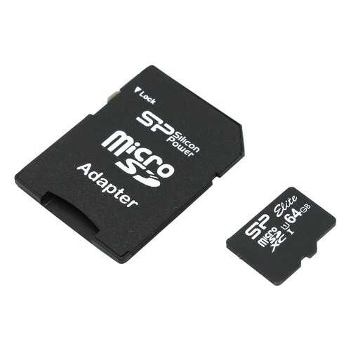 Карта памяти Silicon Power Micro SDXC Superior 64GB в Ростелеком