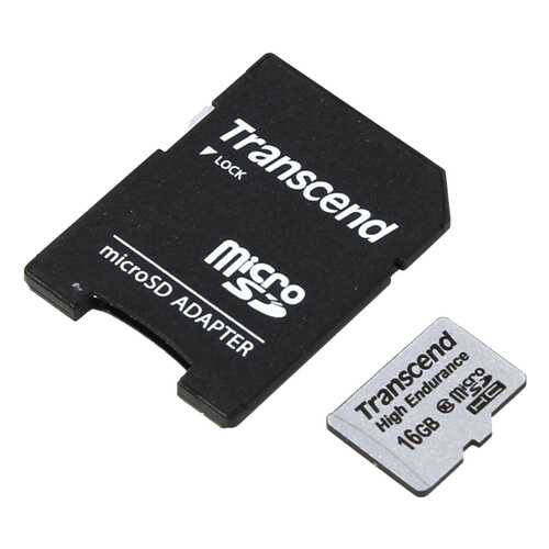 Карта памяти Transcend Micro SDHC High Endurance TS16GUSDHC10V 16GB в Ростелеком