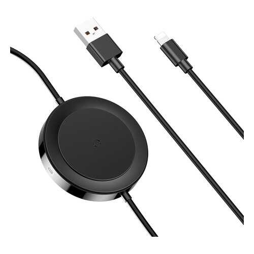 Беспроводное зарядное устройство Baseus iP Cable Wireless Charger Black (WXCA-01) в Ростелеком