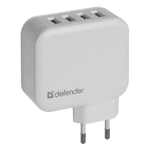 Сетевое зарядное устройство Defender UPA-60 4 USB 6,2A White в Ростелеком