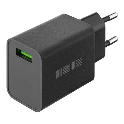 Сетевое зарядное устройство InterStep New RT:1*USB(18W) 2.4A QuickCharge3.0, Black в Ростелеком