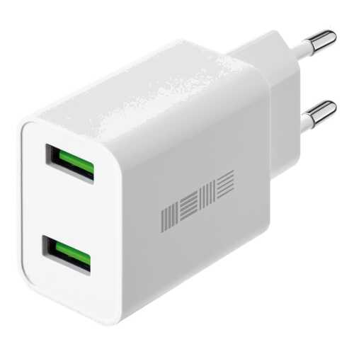 Сетевое зарядное устройство InterStep New RT:2*USB(30W) 2.4A QuickCharge3.0, Alu Silver в Ростелеком