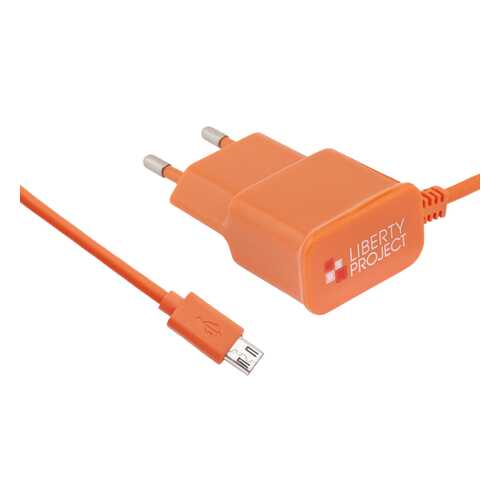 Сетевое зарядное устройство Liberty Project micro USB 2,1A Orange в Ростелеком