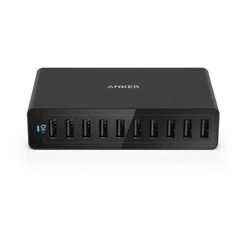 СЗУ Anker 60W 10-Port Desktop Charger Black for EU Offline Packaging V3 в Ростелеком