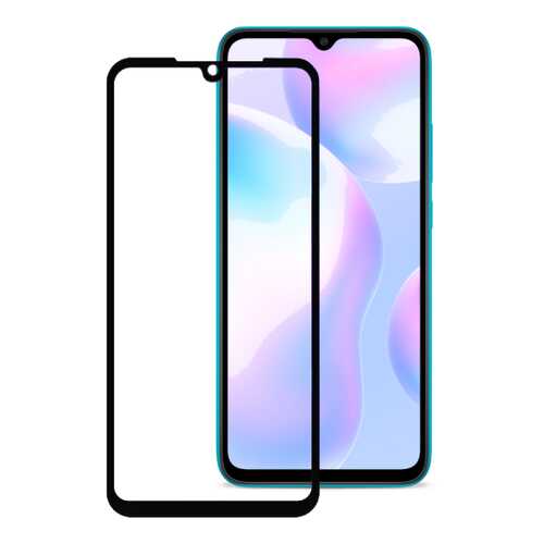 Защитное стекло BLUEO 2,5D Full Cover HD для Xiaomi Redmi 9 (черная рамка) в Ростелеком