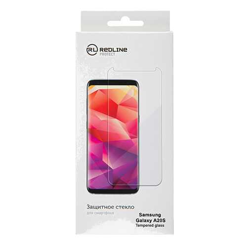 Защитное стекло для смартфона Red Line для Samsung Galaxy A20s, tempered glass в Ростелеком