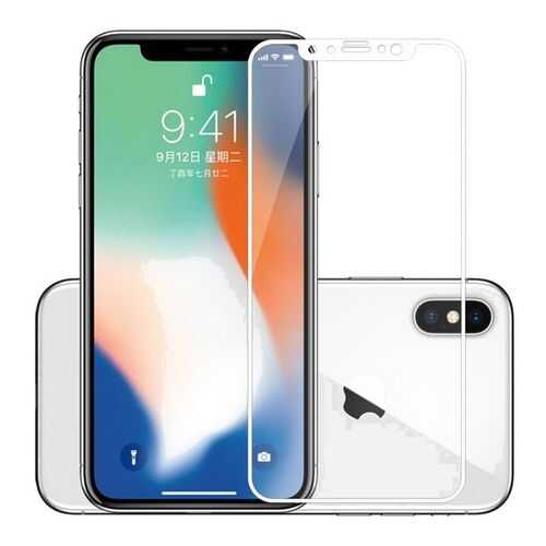 Защитное стекло EVA для iPhone X White (SZE3DW-X) в Ростелеком