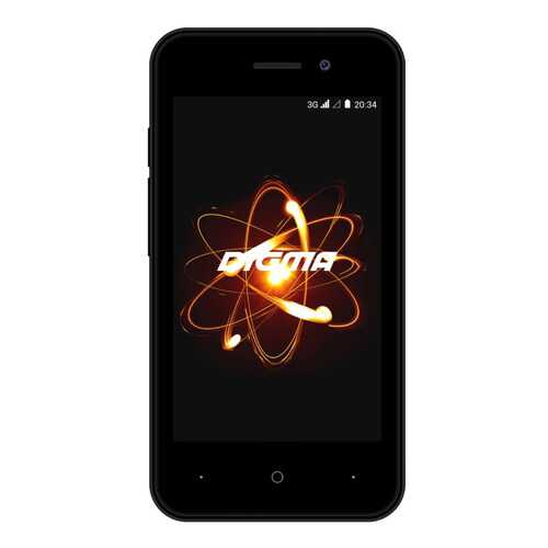 Смартфон Digma Linx Atom 3G 4Gb Black в Ростелеком