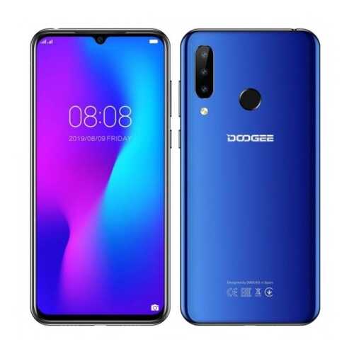 Смартфон Doogee Y9Plus Jewelry Blue в Ростелеком