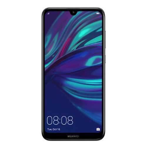 Смартфон Huawei Y7 2019 4+64GB Midnight Black (DUB-LX1) в Ростелеком