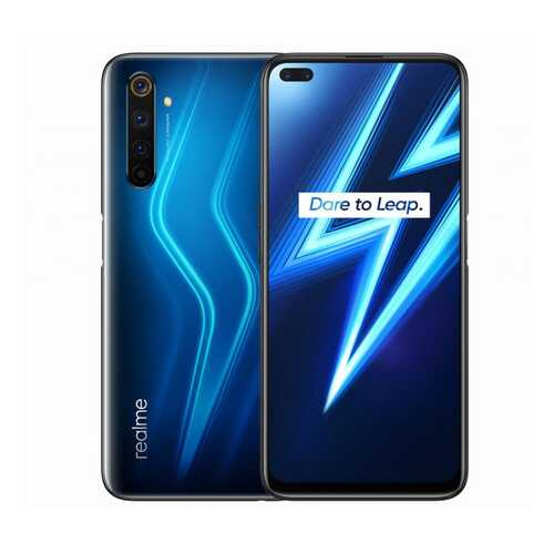 Смартфон Realme 6 Pro 8+128GB Lightning Blue (RMX2063) в Ростелеком