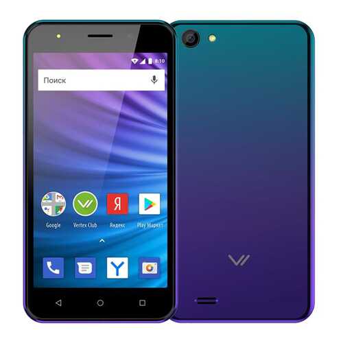 Смартфон Vertex Luck L100 3G Sapphire в Ростелеком