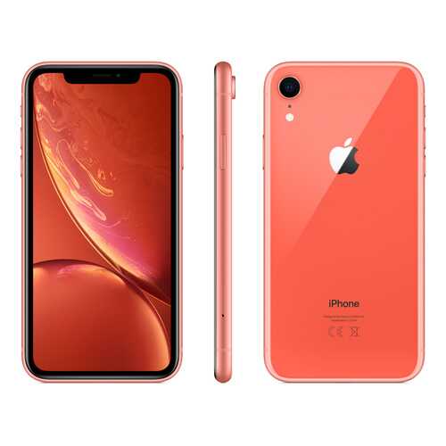 Смартфон Apple iPhone XR 128GB Coral (MRYG2RU/A) в Ростелеком